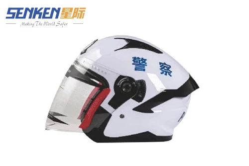 MTK-X-SK03 Flip-Helmet Polis Atas: Perlindungan Ringan Dengan Kemudahan Pintar