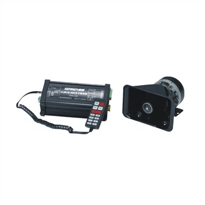 6 Nada 400 Watt Police Siren CJB15 Siri Dengan Kawalan Light